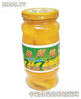 進展256克桃條爽罐頭